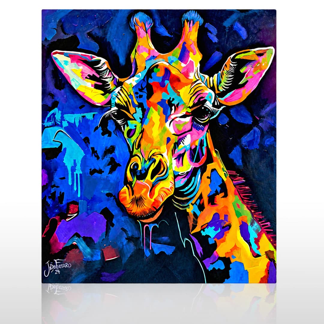 “Colors of the Wild” — Acrylic Painting