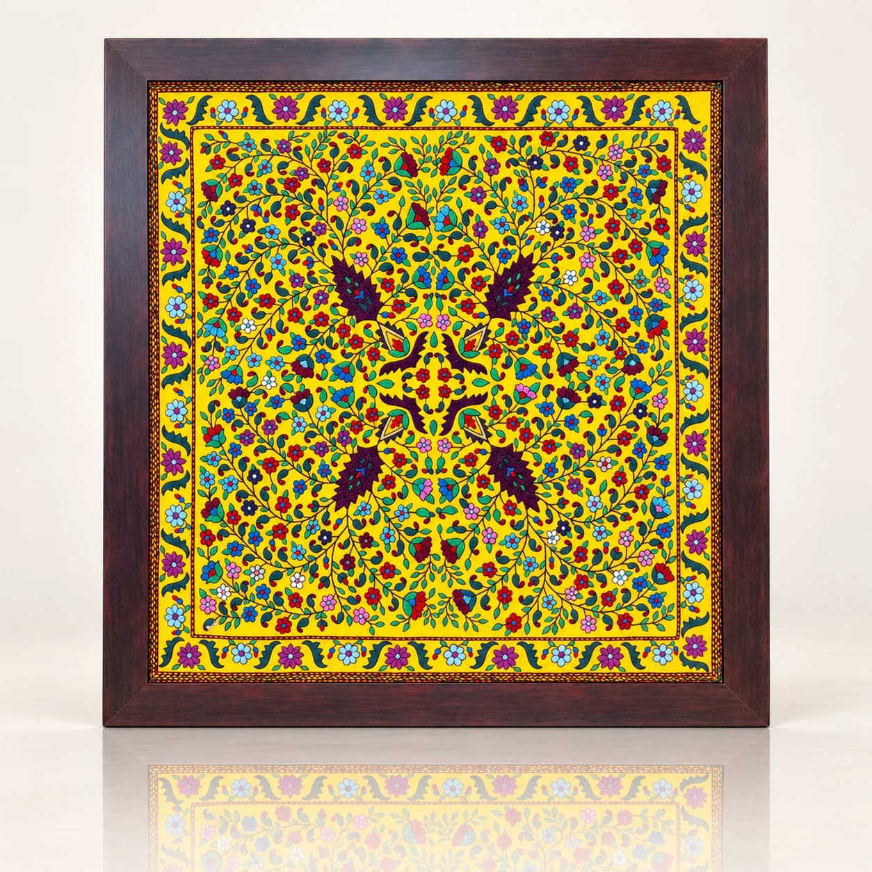 ''Golden Garden — Pateh'' — Cloth Art ( Wall Hangings)